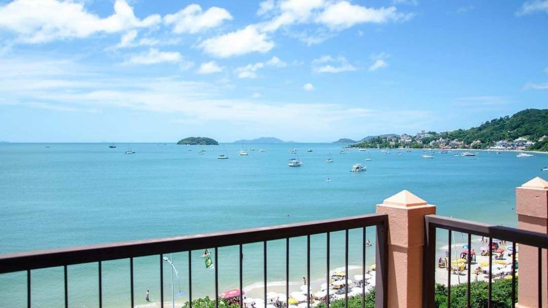 Apto Pes Na Areia Em Hotel Jurere Beach Jurere Internacional Florianópolis Buitenkant foto