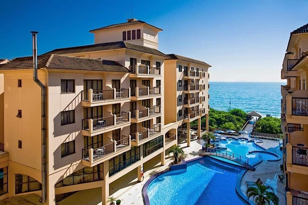 Apto Pes Na Areia Em Hotel Jurere Beach Jurere Internacional Florianópolis Buitenkant foto
