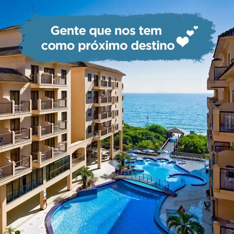 Apto Pes Na Areia Em Hotel Jurere Beach Jurere Internacional Florianópolis Buitenkant foto