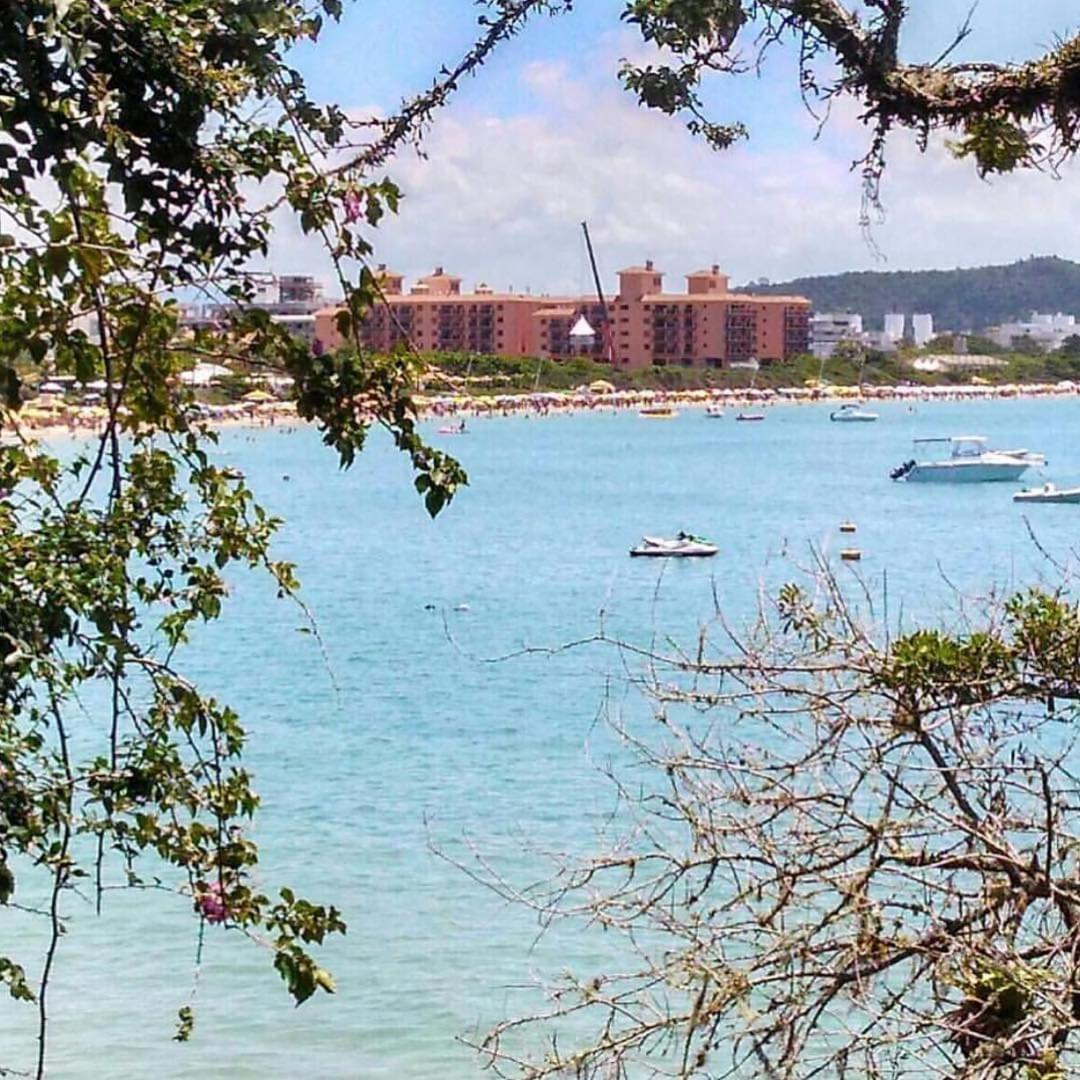 Apto Pes Na Areia Em Hotel Jurere Beach Jurere Internacional Florianópolis Buitenkant foto