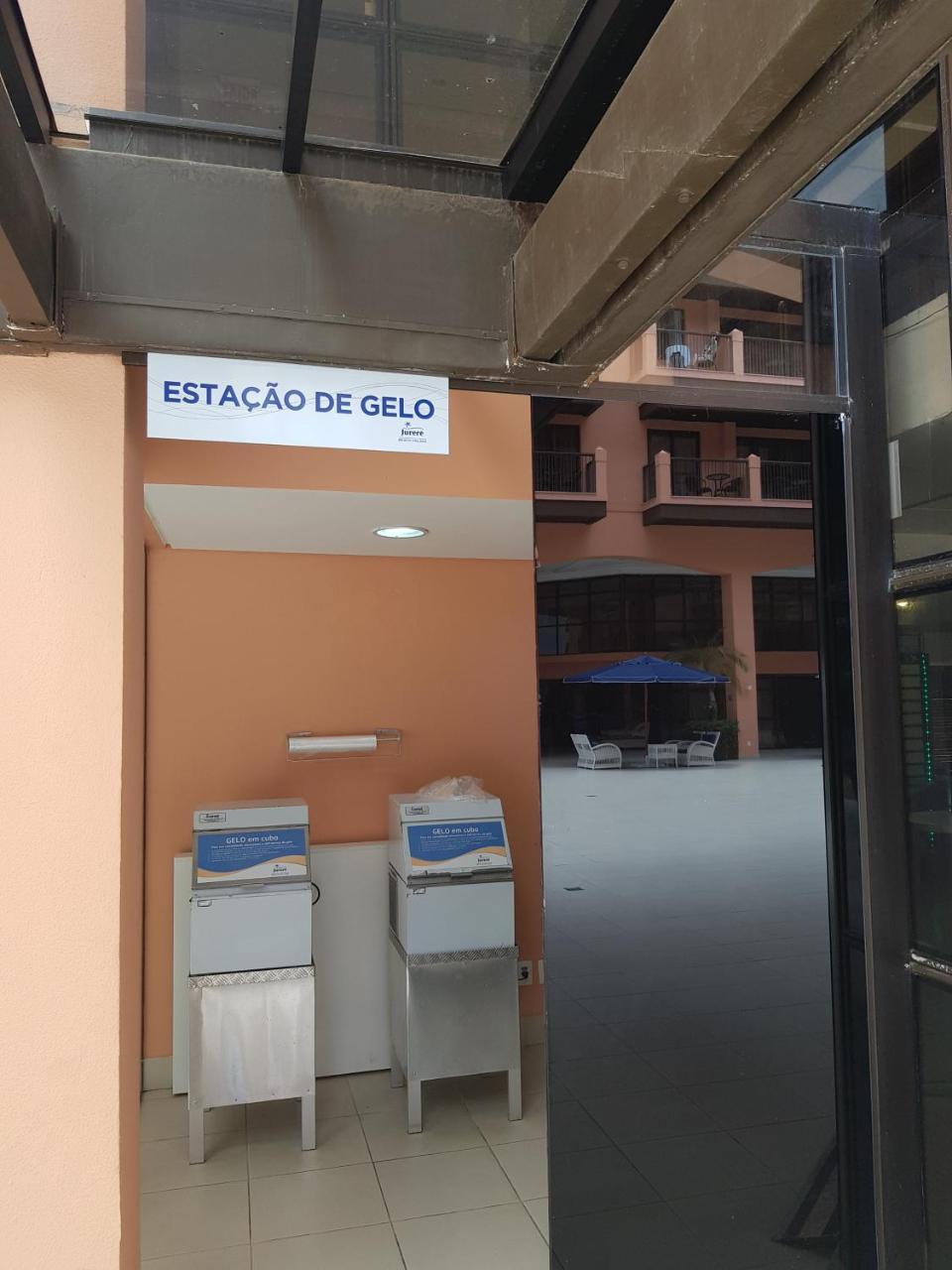 Apto Pes Na Areia Em Hotel Jurere Beach Jurere Internacional Florianópolis Buitenkant foto